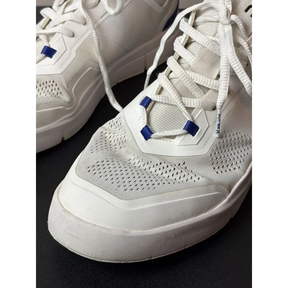 On Running Shoes The Roger Spin White Blue Tennis Everyday Shoes Mens Size 11